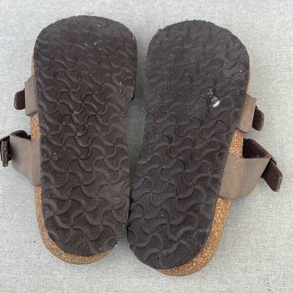 Birkenstock Mayari brown sandals KIDS size 30 (12-12.5) - Picture 5 of 6